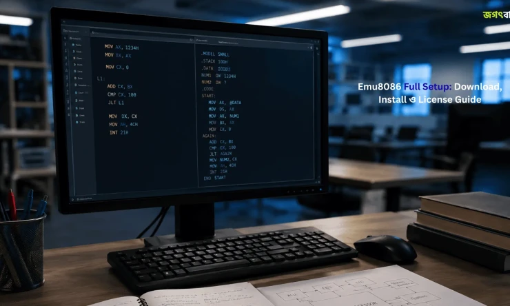 Emu8086 License Key ও Activation Guide বাংলা টিউটোরিয়াল